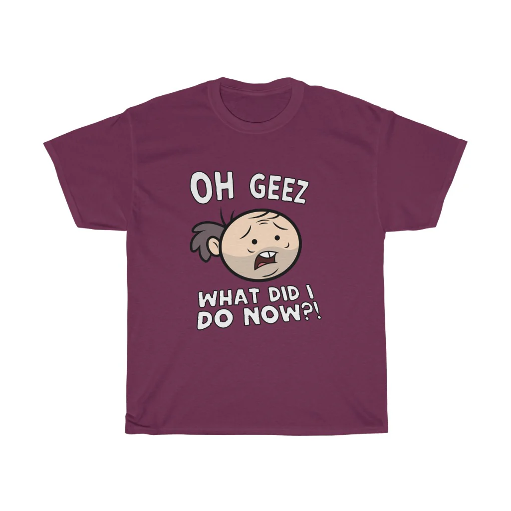 Purgatony "Oh geez" Shirt - Image 5